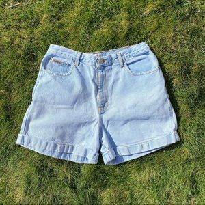 Vintage Calvin Klein Jeans High Waisted Shorts Size 14